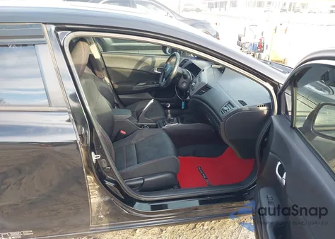 2012 Honda Civic Si from USA, damaged, VIN 2HGFB6E58CH703391